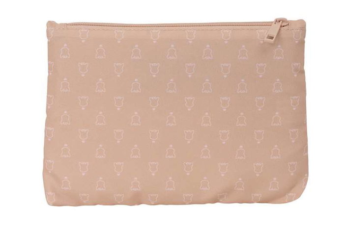 Safta Portatodo grande avec 2 fermetures à glissière Sophie la Girafe Cookie - Sac de rangement 23 x 16 x 3 cm