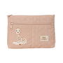 Trousse Fourre-Tout Double Sophie la Girafe Beige 23 x 16 x 3 cm