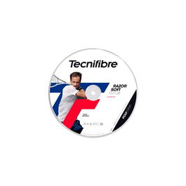 Cordes de raquettes Tecnifibre Razor Soft Blanc