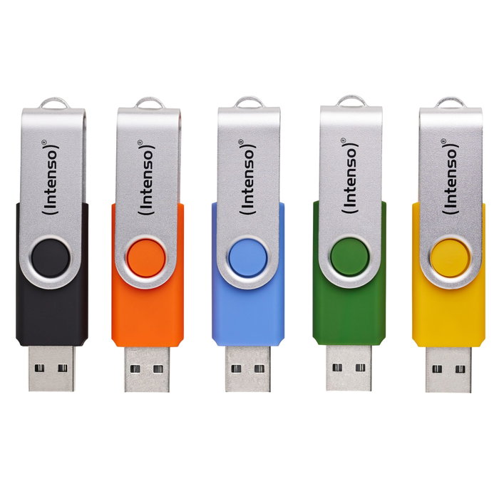 Intenso Office Line Multipack Pen USB 3.2 16Go (Pack de 5) Intenso Office Line Multipack Pen USB 3.2 16Go (Pack de 5)