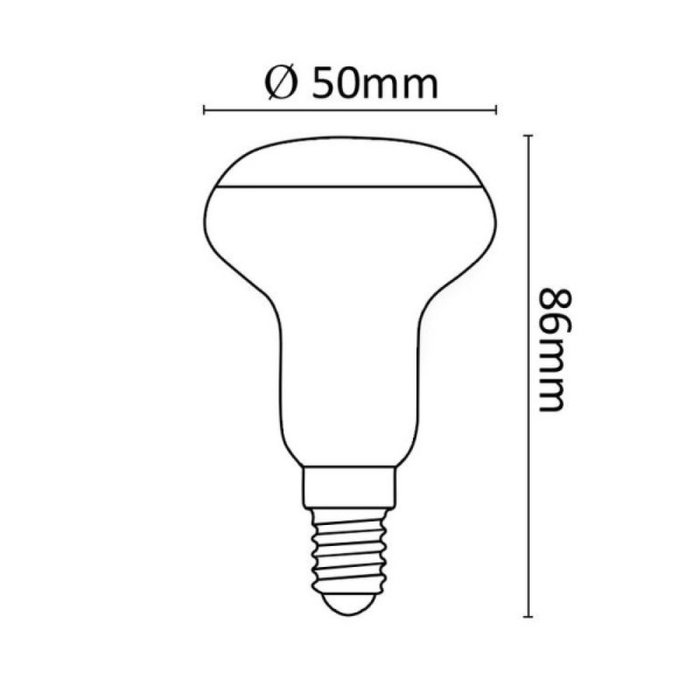 Asalite Ampoule LED E14 5W 400Lm 3000K IP20 Asalite Ampoule LED E14 5W 400Lm 3000K IP20