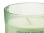 Acorde Bougie en Verre Lotiforme 120g Vert 7x8x7cm (Set de 12)