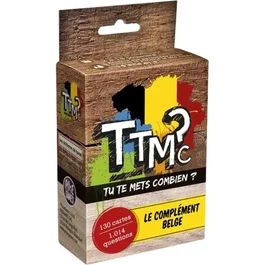 Tu Te Mets Combien ? Ttmc - Extension de jeu TTMC Le Complément Belge - 1014 questions inédites
