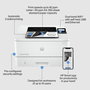HP LaserJet Pro 4002dw - Imprimante Laser Noir et Blanc Réseau/Wi-Fi, 40 ppm, Recto-Verso Automatique, Format A4