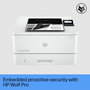 HP LaserJet Pro 4002dw - Imprimante Laser Noir et Blanc Réseau/Wi-Fi, 40 ppm, Recto-Verso Automatique, Format A4
