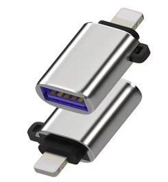 MicroConnect Adaptateur Lightning vers USB 3.0 Argent MC-LIGHTUSB3