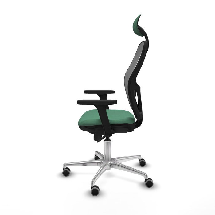 Piqueras y Crespo Chaise de Bureau 3D086G1 Vert émeraude avec Appui-tête Piqueras y Crespo Chaise de Bureau 3D086G1 Vert émeraude avec Appui-tête