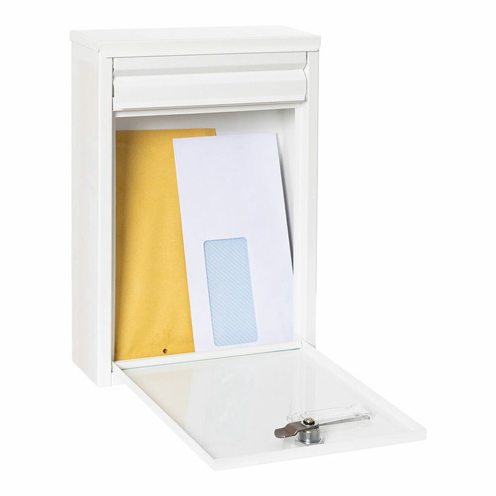 Boîte aux lettres Arregui Blanc Acier 22 X 8 X 32 cm