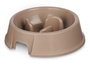 Mascow Gamelle Plastique Alimentation Lente Beige 27 x 7.5 x 27 cm 1500 ml (Set de 12)