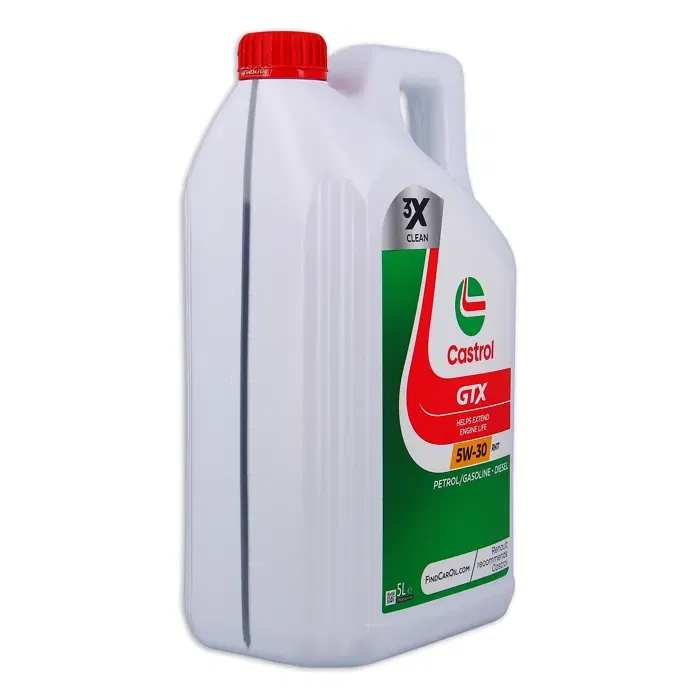 Castrol GTX 5W-30 RN17 - Huile moteur synthétique 5L - Double Action - Norme ACEA C3
