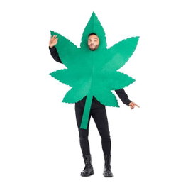 My Other Me Déguisement Adulte Feuille d'Herbe Verde Taille M