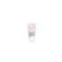 Cintacor Lot de 20 coulisses pour rail renforcé blanc