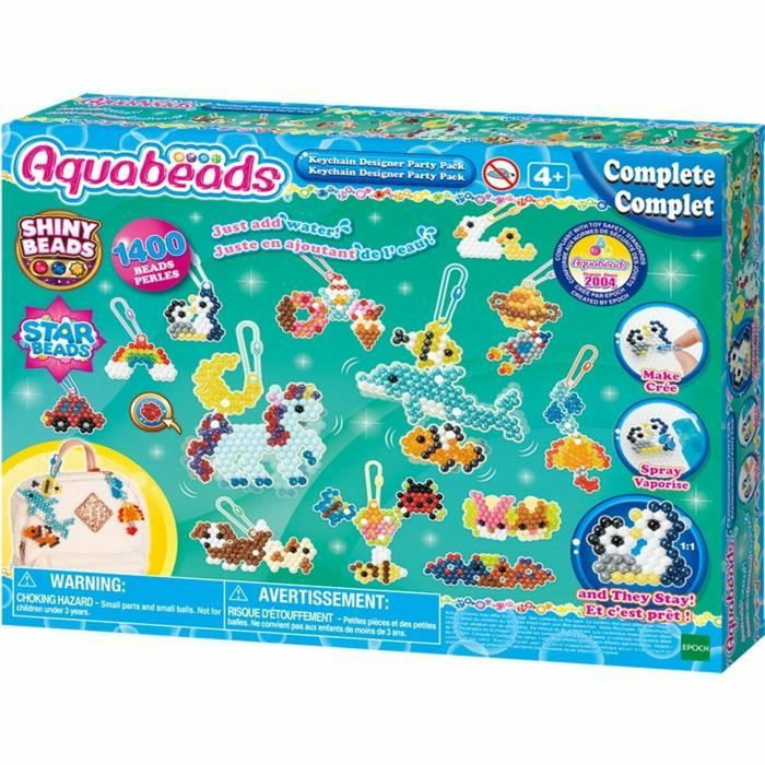 Aquabeads Mes porte-clés et suspensions, Coffret création Aquabeads Mes porte-clés et suspensions, Coffret création