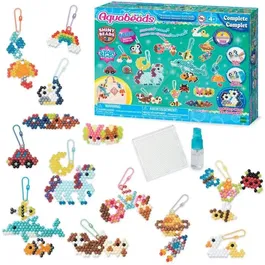 Aquabeads Coffret Création Porte-clés et Suspensions avec Perles Collantes à l'Eau - 35025 - Dès 4 ans