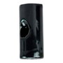 F-Line Dérivateur de câble cylindrique porcelaine noir Ø20 x 45 mm, 5 pièces pour plafond