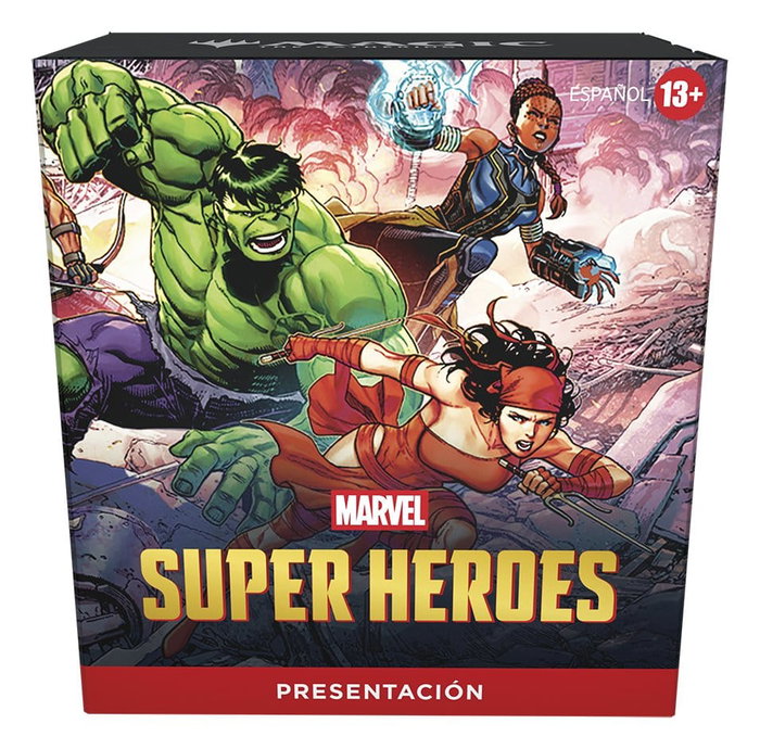 Wizards of the Coast Magic the Gathering Marvel Super Heroes Packs d'avant-première (15) Espagnol Wizards of the Coast Magic the Gathering Marvel Super Heroes Packs d'avant-première (15) Espagnol