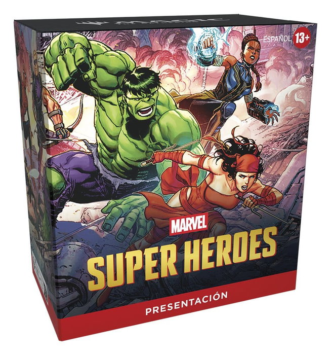 Wizards of the Coast Magic the Gathering Marvel Super Heroes Packs d'avant-première (15) Espagnol Wizards of the Coast Magic the Gathering Marvel Super Heroes Packs d'avant-première (15) Espagnol
