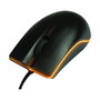 L-Link LL-2081 Souris Optique USB Noir Ergonomique pour Diestres et Gauchers