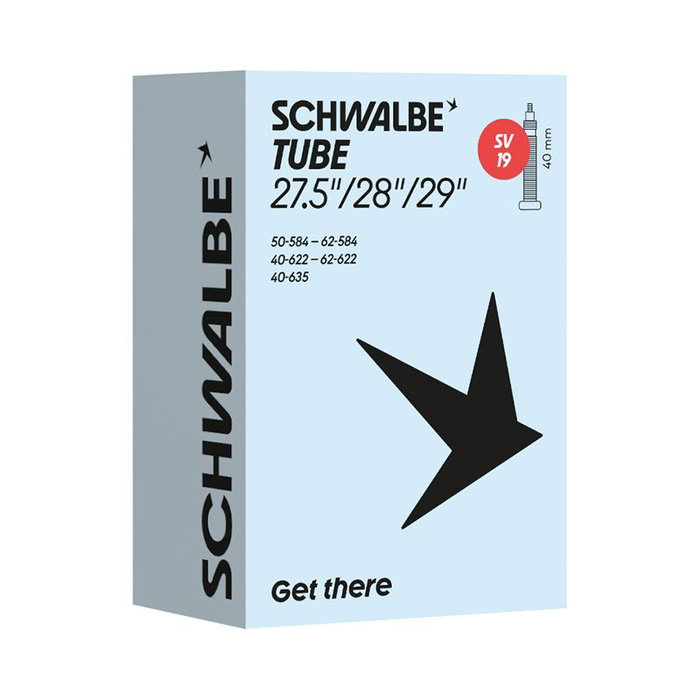 Schwalbe SV19 Chambre à air 27.5-29x1.50-2.40 V.Presta 40mm Schwalbe SV19 Chambre à air 27.5-29x1.50-2.40 V.Presta 40mm