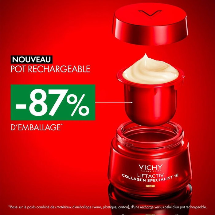 Vichy LIFTACTIV Collagen Specialist Crème de Jour SPF 50 Recharge 50ml Vichy LIFTACTIV Collagen Specialist Crème de Jour SPF 50 Recharge 50ml