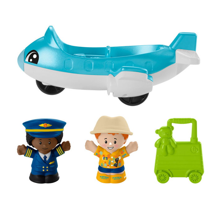 FISHER-PRICE Aeropuerto de Aventuras Diarias Little People Collector
