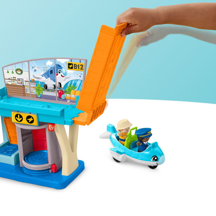 FISHER-PRICE Aeropuerto de Aventuras Diarias Little People Collector