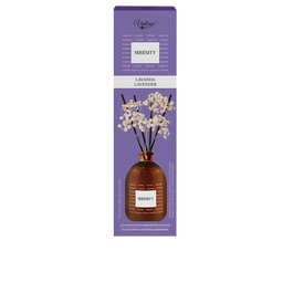 Ambientacion Del Hogar Diffuseur de Parfum Décoratif Vintage SERENITY - 95 ml - Lavande - Technologie Neutralisante d'Odor - Fleur Décorative Naturelle