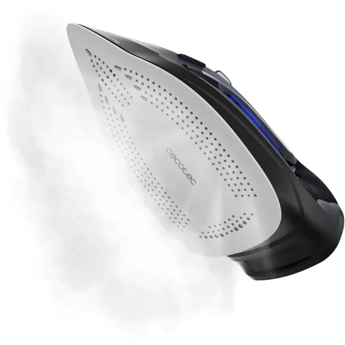 CECOTEC Fer à repasser IronHero 3200 Vital - 3200 W - Anti-calcaire - Jet vapeur 270 g/min - Noir/Inox