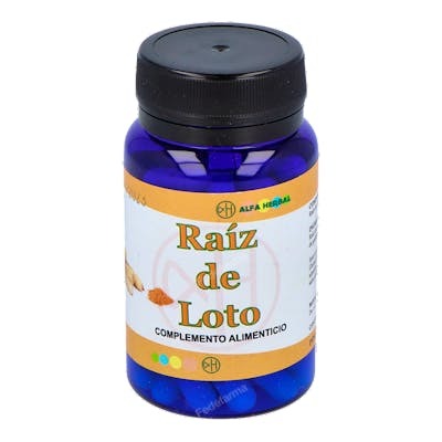 ALFA HERBAL RAIZ DE LOTO 60cap. ALFA HERBAL RAIZ DE LOTO 60cap.