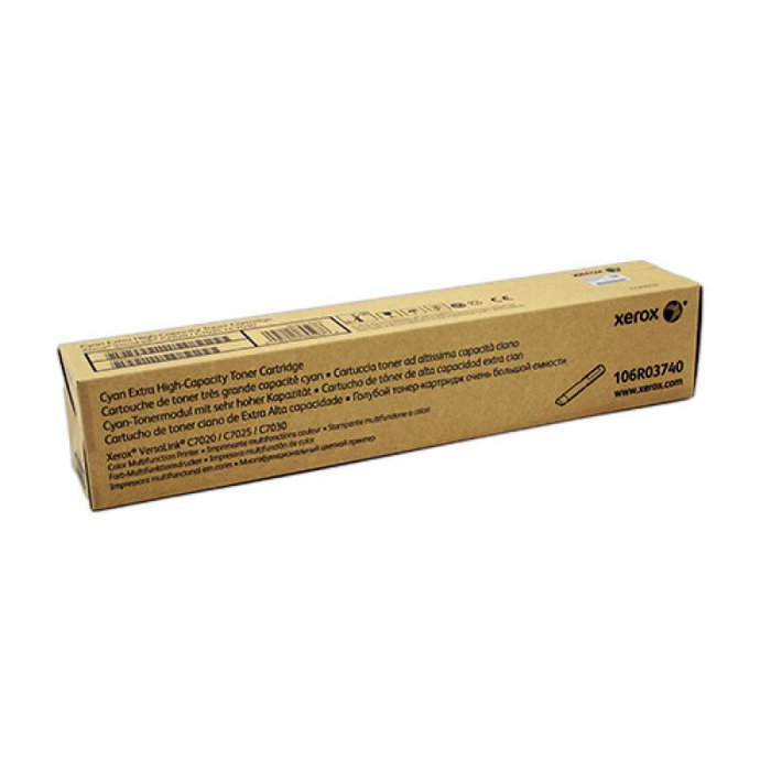 Xerox Toner Cyan Haute Capacité 106R03740 pour VersaLink C7020 C7025 C7030 Xerox Toner Cyan Haute Capacité 106R03740 pour VersaLink C7020 C7025 C7030