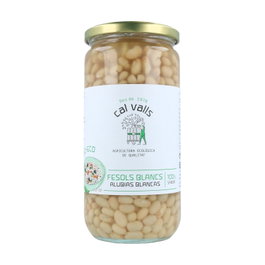 Cal Valls Haricots Blancs Cuits Bio