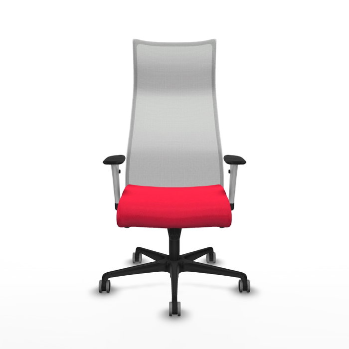 Piqueras y Crespo Chaise de Bureau Albacete Rouge et Blanche