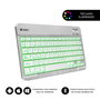 Subblim SUB-KBT-SMBL30 Clavier Bluetooth QWERTY Espagnol Rétroéclairé
