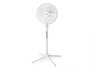 ARGON Ventilateur sur pied blanc avec boutons gris 45W