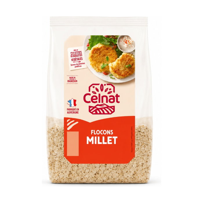 CELNAT Copos de mijo Bio 350g