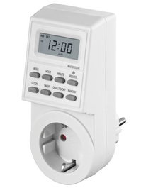 MicroConnect Horloge numérique programmable jour et semaine