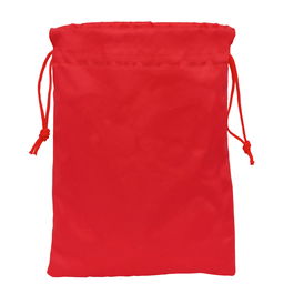 Sac à dos serré par des ficelles Safta Rouge 26 x 34 x 1 cm