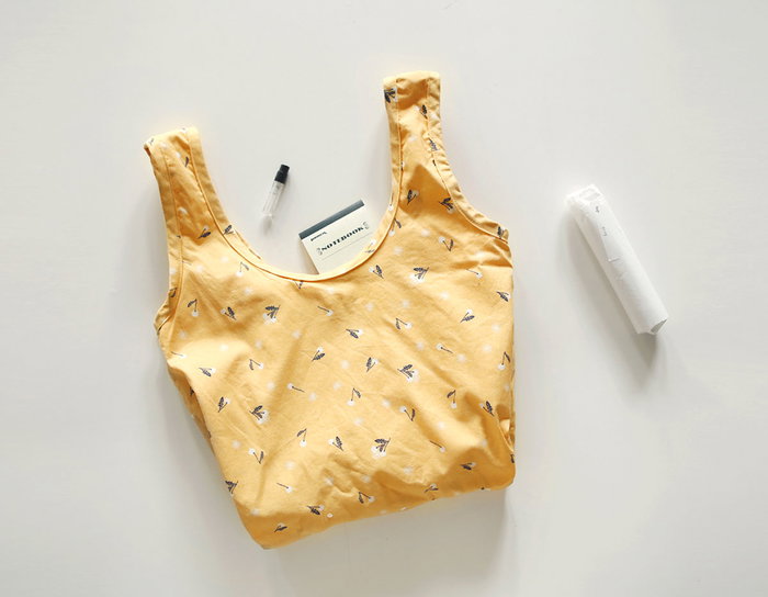 Dailylike Tissu coton Little Dandelion motifs fleurs 1,10m x 3m