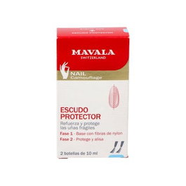 Mavala Soin Fortifiant 2x10ml - Renforce et Protège les Ongles Fins et Fragiles