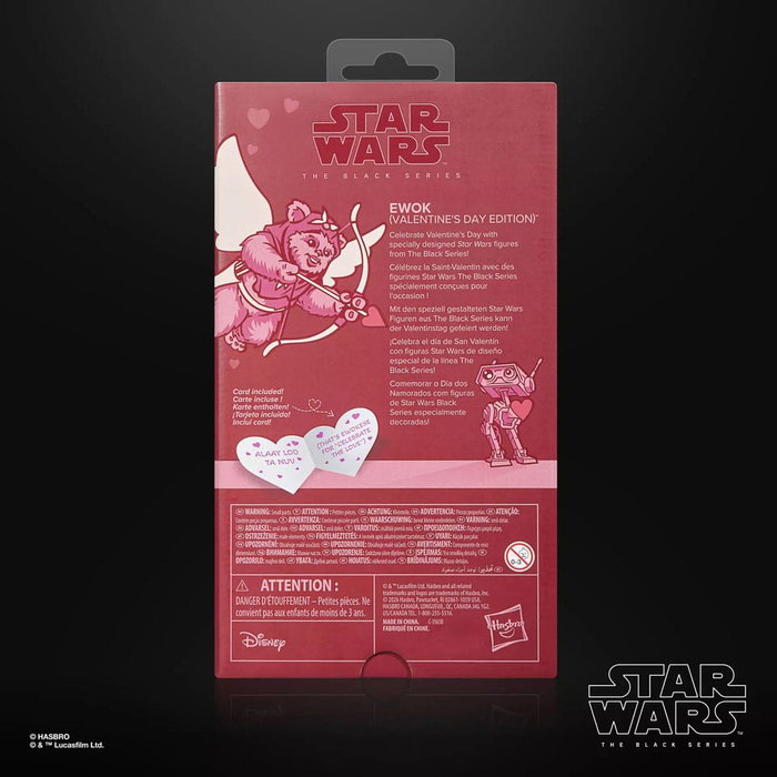 Star Wars Black Series figurine Ewok (Valentine’s Day Edition) 15 cm Star Wars Black Series figurine Ewok (Valentine’s Day Edition) 15 cm