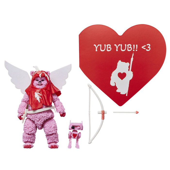 Hasbro Star Wars Black Series Figurine Ewok Valentine's Day Edition 15 cm