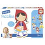 Educa Puzzle Baby Erase una vez - Contes populaires - 5 Puzzles - Langues : Espagnol, Anglais - À partir de 2 ans