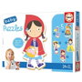 Educa Puzzle Baby Erase una vez - Contes populaires - 5 Puzzles - Langues : Espagnol, Anglais - À partir de 2 ans