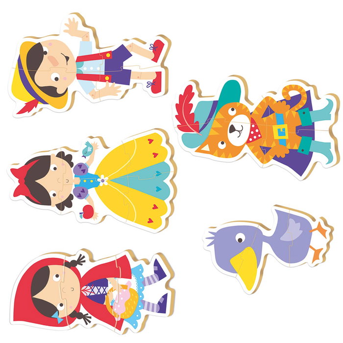 Educa Puzzle Baby Erase una vez (contes populaires) - 5 pièces