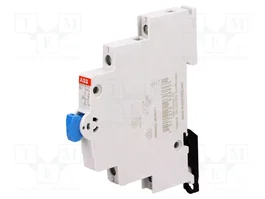 ABB Commutateur à bouton-poussoir bleu 250VAC 16A