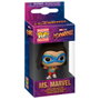 FUNKO Porte-clés Pocket POP Marvel - Ms. Marvel - Figurine articulée et détaillée