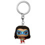 FUNKO Porte-clés Pocket POP Marvel - Ms. Marvel - Figurine articulée et détaillée