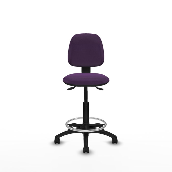 PIQUERAS Y CRESPO Tabouret Isso Asynchrone Tissu Pourpre Structure Polyamide Noire PIQUERAS Y CRESPO Tabouret Isso Asynchrone Tissu Pourpre Structure Polyamide Noire