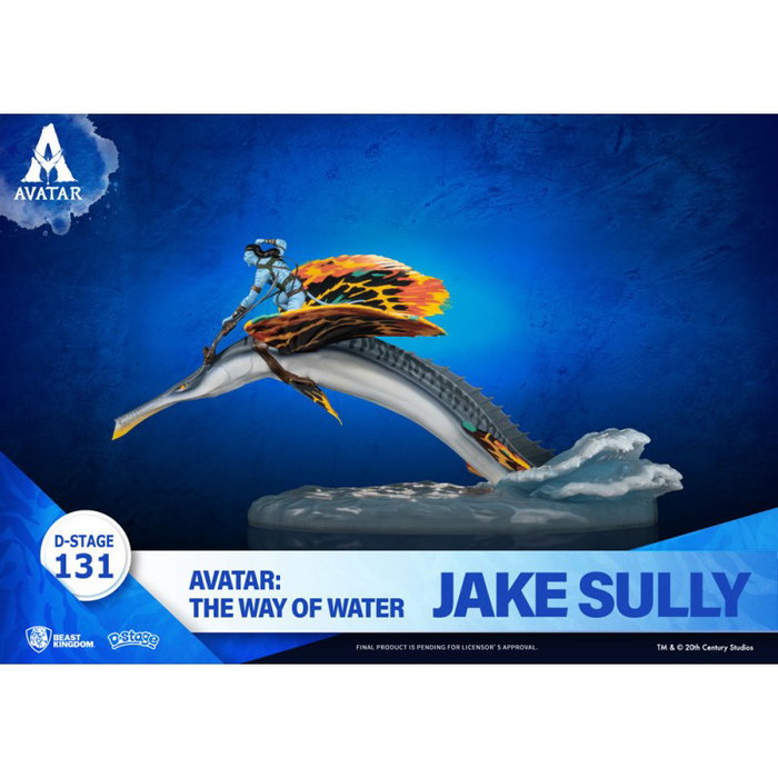 Beast Kingdom Dstage Figurine Avatar 2 Jake avec Skimwing PVC 30 cm