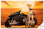 Sousai Shojo Teien figurine Plastic Model Kit 1/10 Ritsuka Saeki (Swim Style) Hair Arrange Ver. 16 cm